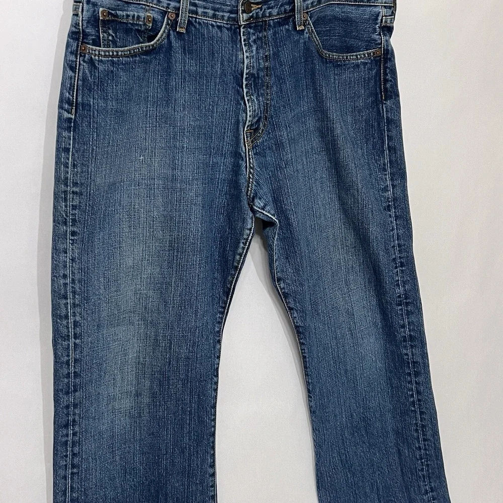 Lucky Brand Fender Denim Blue Jeans American Made Dungarees Classic Men 36x32